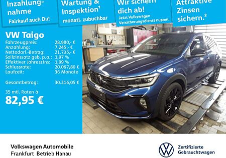 VW Taigo Volkswagen 1.0 TSI DSG R-Line Navi IQ.Light DAB+ Fron