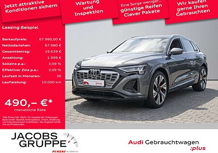 Audi Q8 e-tron 55 S line/Matrix/HuD/22KW/360°/ACC/22Zoll