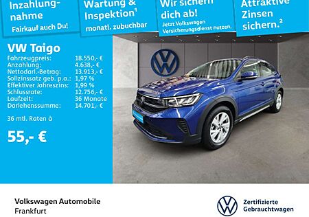 VW Taigo Volkswagen 1.0 TSI Navi LED FrontAssist LaneAssist