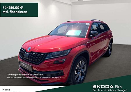 Skoda Kodiaq SPORTLINE TDI DSG 4X4 AHK NAVI LED EINPARKHILFE