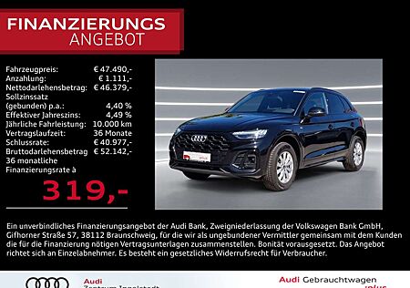 Audi Q5 45 TFSI qu S line MATRIX AHK ACC NAVI 19" Kam.