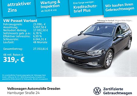 VW Passat Variant Volkswagen Business