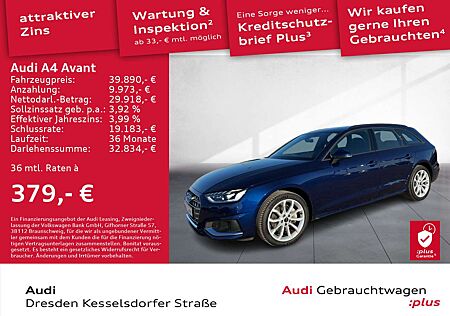Audi A4 40 TFSI Q. advanced AHZV LED Navi Kamer