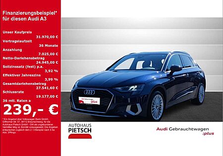 Audi A3 Sportback 35 TFSI advanced AHK SmartInterface