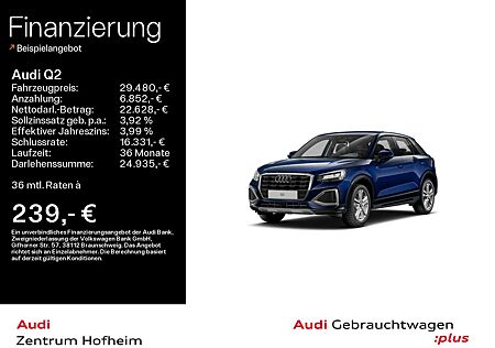 Audi Q2 30 TFSI Advanced*LED*Virtual*Navi+*Sportsitze