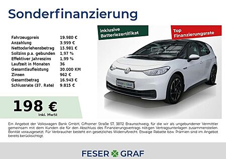 VW ID.3 Volkswagen Life Pro 150kW 62kWh ACC LED NAVI