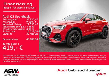 Audi Q3 45 TFSI e Stronic LED Navi RFK Pano