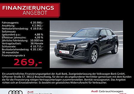 Audi Q2 35 TFSI S tronic NAVI AHK virtual Leder Kam.