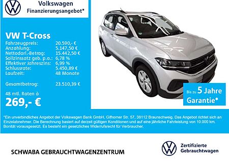 VW T-Cross Volkswagen Life 1.0 TSI *ACC*LED*VIRTUAL*NAVI*16''*