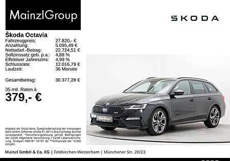 Skoda Octavia Combi RS 2.0 TDI DSG Stdhz Navi Matrix