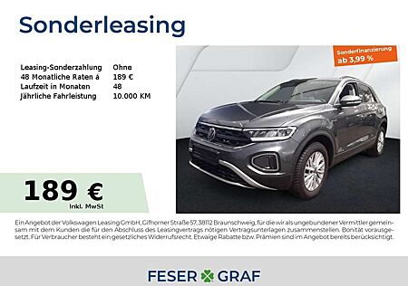 VW T-Roc Volkswagen LIFE 1.0TSI 85KW 6-G GJR Navi Park Assist