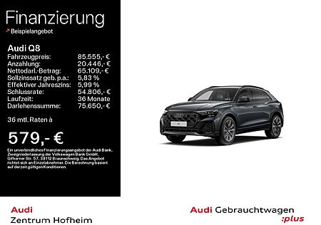 Audi Q8 55 TFSIe qu S line tip*Air*B&O*HUD*Pano*Matri
