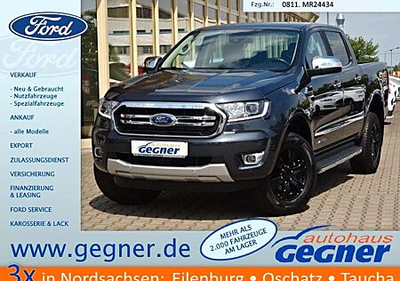 Ford Ranger Doka 212PS Limited 4x4 AHK Leder Navi