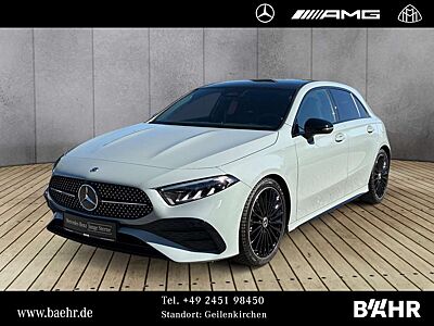 Mercedes-Benz A 200 A 200 d AMG+Night/MBUX-Navi/LED/Pano/RFK/LMR19"