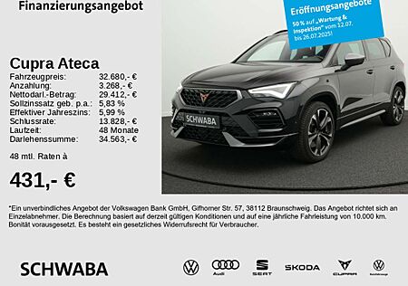 Cupra Ateca 2.0 TSI 4Drive *LED*VIRTUAL*AHK*R-KAM*19"*