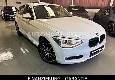 BMW 120 d Lim Bi-Xenon AHK 8xReifen Schiebedach Temp