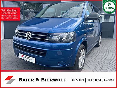 Volkswagen T5 Multivan 140 PS Standh. Sitzh. PDC AHK Flexb.