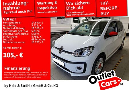 VW Up Volkswagen ! beats 1.0 BEATS-AUDIO KAM PDC SHZ