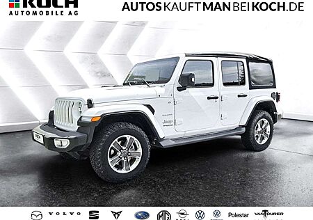 Jeep Wrangler Unlimited 2.2 CRDi AWD Navi LED Vollleder