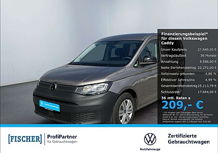 VW Caddy Volkswagen 1.5TSI AHK Klima GRA PDC vorn & hinten DAB+