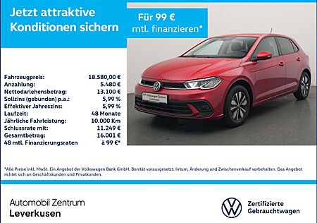 VW Polo Volkswagen Move PORT NAVI APP CONNECT LED SHZ PDC