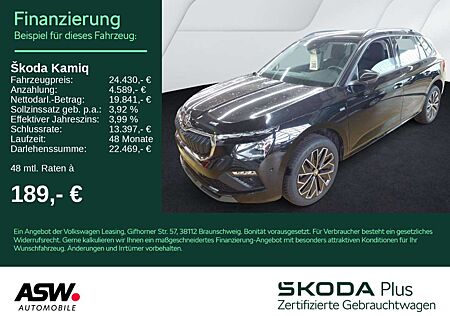 Skoda Kamiq Selection 1,0 TSI DSG LED Navi RFK PDC SHZ