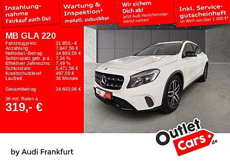 Mercedes-Benz GLA 220 d Urban Navi Tempomat Sitzheizung PDC