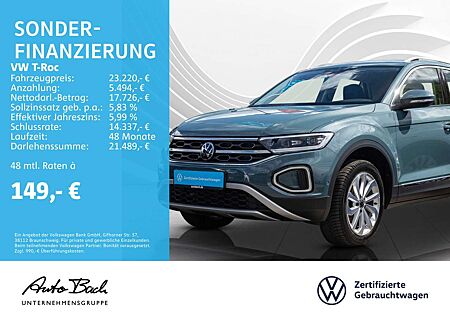 VW T-Roc Volkswagen 1.0 TSI Style, Navi, LED, Standheizung, Ap