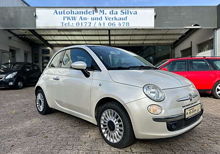 Fiat 500 Lounge *Klima*Alu*Panoramadach*1. Hand*