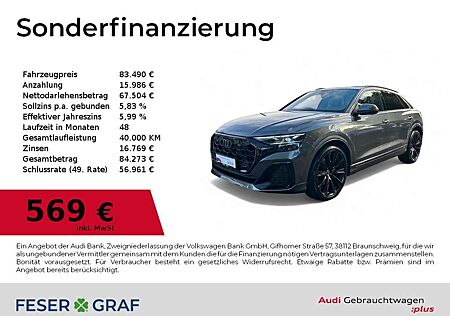 Audi Q8 50 TDI quattro Matrix/B&O/Pano/Standhzg./AHK