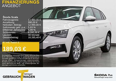 Skoda Scala 1.0 TSI AMBITION LED SMART-LINK LM16 AHK