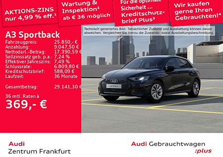 Audi A3 40 TFSI e S tronic Navi DAB VC Temp