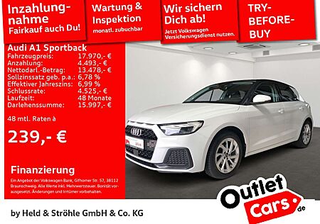 Audi A1 advanced 1.0 TFSI LED PDC SHZ