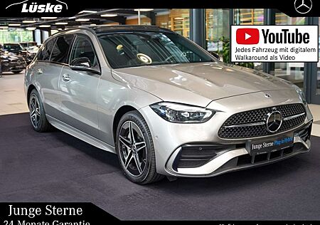 Mercedes-Benz C 300 e T AMG Line Night KEYLESS AHK Pano HeadUp