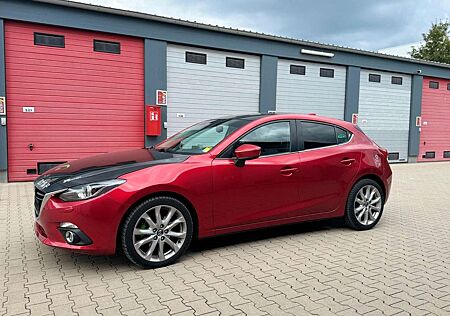 Mazda 3 Lim. Sports-Line 1Hand Top Gepflegt Headup