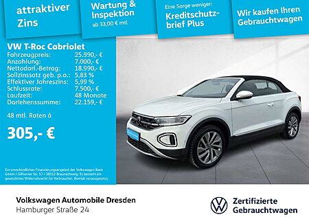 VW T-Roc Volkswagen Style 1.5 TSI LED KAM SIDE APP
