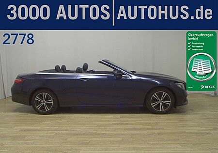Mercedes-Benz E 220 d Cabrio Avantgarde T-Leder Navi LED AHK