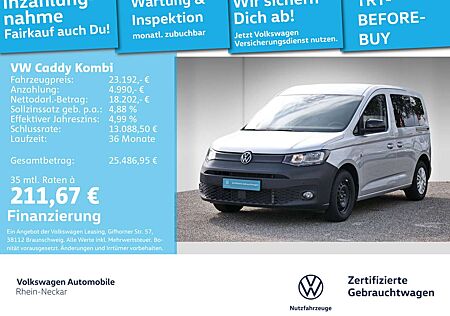 VW Caddy Volkswagen 2.0 TDI AHK ACC Klima Sitzhzg. uvm