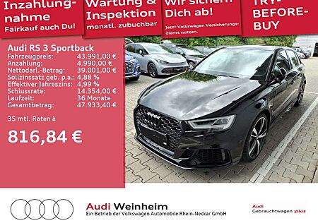 Audi RS3 Sportback 2.5 TFSI Black-Paket Panoramadach