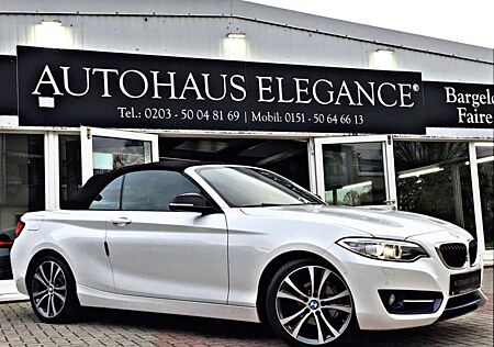 BMW 218 i Cabrio Aut.~Sport Line~Navi~Kamera~Bi-Xenon