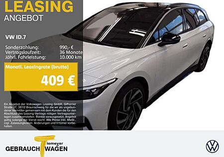 VW ID.7 Volkswagen Tourer PRO LM20 PANO WÄRMEPUMPE AHK KAMERA