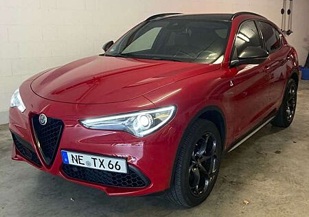 Alfa Romeo Stelvio 2.0 Turbo 16V AT8-Q4 Super Veloce QV Leder AHK