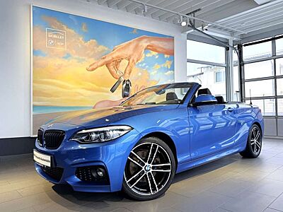 BMW 220 d Cabrio M SPORT KOMF+LEDer+HARM+SPUR+MEMO+AL