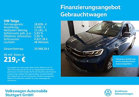 VW Taigo Volkswagen Life 1.0 TSI Bluetooth LED SHZ PDC