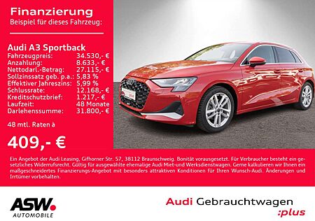Audi A3 advanced 30TFSI Navi LED AHK VC