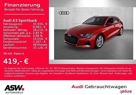 Audi A3 advanced 30TFSI Navi LED AHK VC
