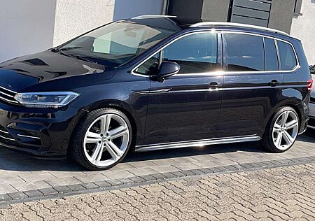 VW Touran Volkswagen 1.Hand/2.0TDI/R-Line/Facelift/Pano/kamera/7.Sitzer