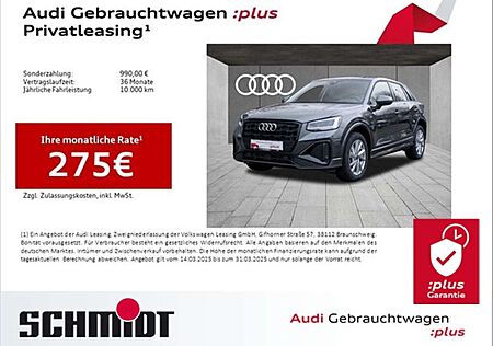 Audi Q2 35 TFSI S line AHK Navi+ ACC Leder Sportsitze