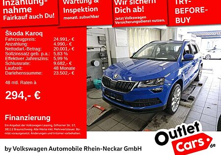Skoda Karoq 1.5 TSI Style DSG Klimaautomatik PDC Tempo
