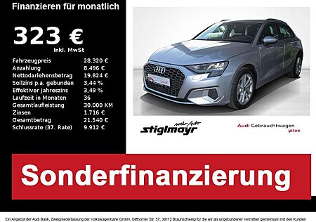 Audi A3 advanced 30 TDI PDC+SITZHZG+VC+17Z`